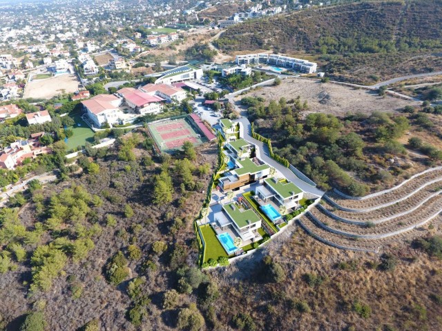 Kyrenia Bellapais; Ultra-Lux-Villa mit herrlichem Blick auf die Berge und das Meer, Lieferung im August 2024, Aufzug