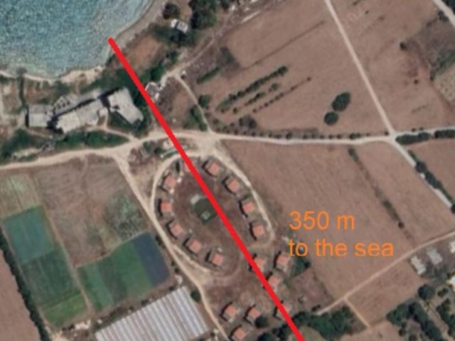 Kyrenia Lapta; 5995 m2 Land, Walking Distance to the Sea. Open to Trade!