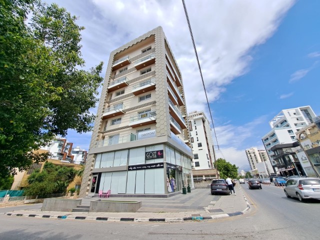 Kyrenia Center; 3+1 Flat on a Busy Street, Suitable for Office with Commercial Permit
