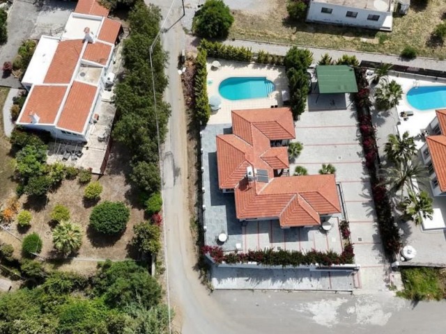 Kyrenia Alsancak; Komplett möblierte Villa in guter Lage