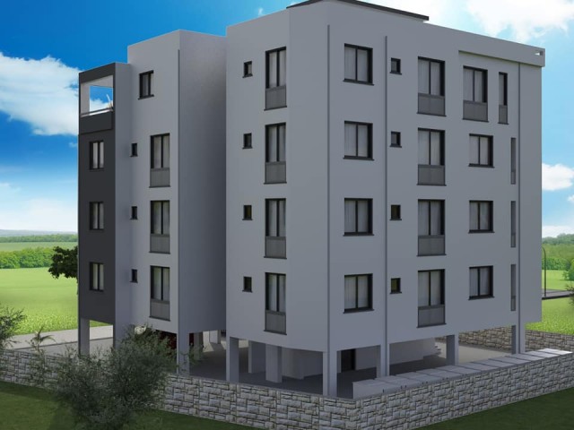 Lefkoşa'nın en merkezi yeri Dereboyunda Ultra Lüks 2+1 Daire ve Penthouse Daireler.