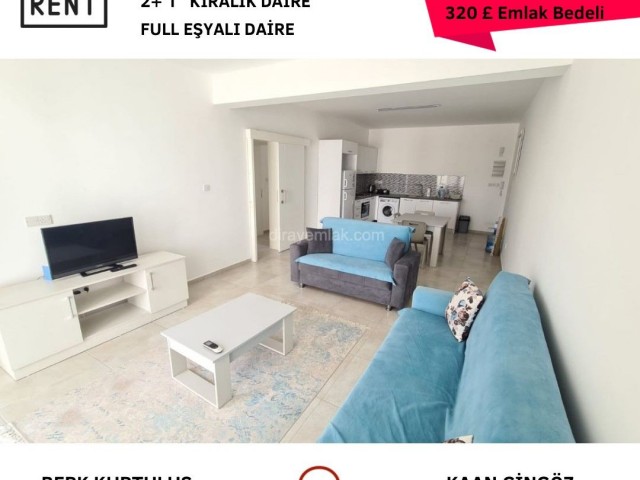 Göçmenköy Merkezde 2 + 1 Full Eşyalı Daire