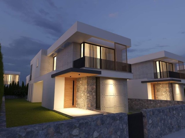 Detached 200m2 duplex villas in the new developing area of Dikmen. 