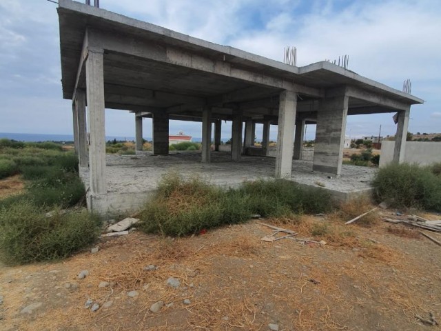 HALF CONSTRUCTION FOR SALE IN CENGİZKÖY CLOSE TO LEFKE-LEFKŞA HIGHWAY