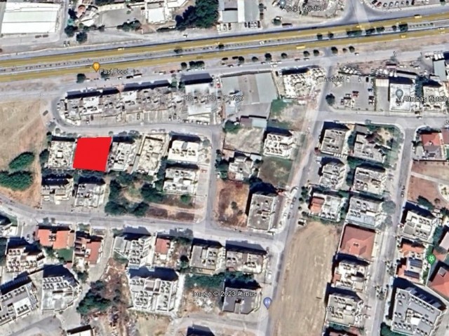Plot in a great location in Hamitköy, close to the main road, suitable for apartment building.