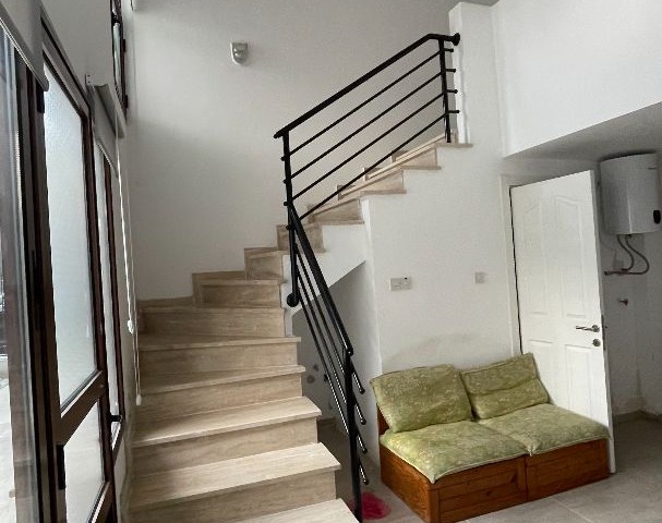 1 + 0 DUPLEX FLAT FOR RENT IN LEFKE, WALKING DISTANCE TO EUROPEAN UNIVERSITY OF LEFKA PREP SCHOOL AND BUS STATIONS