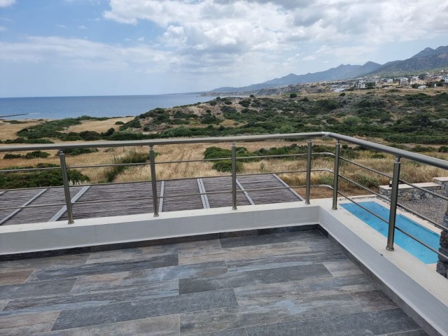 Fully furnished luxury villa with private pool very close to the sea in Bahçeli.