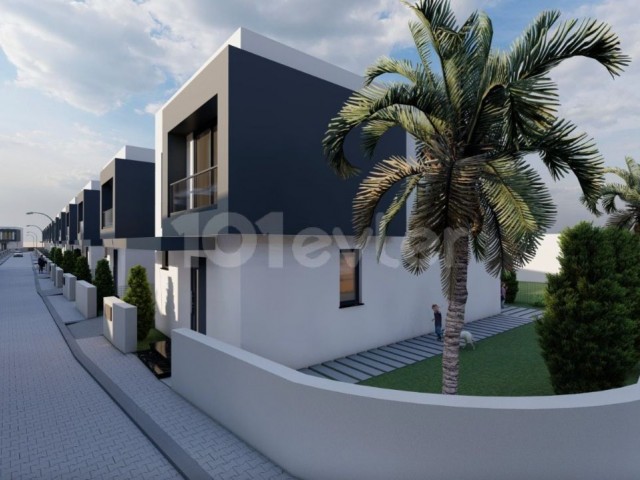 MODERN DUBLEX LUXURIOUS VILLAS WITH GARDEN IN HIGH LOCATION IN GÖNYELİ