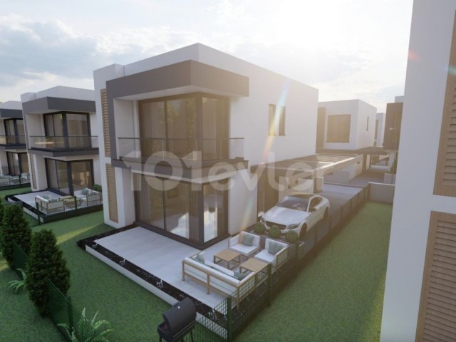 MODERN DUBLEX LUXURIOUS VILLAS WITH GARDEN IN HIGH LOCATION IN GÖNYELİ