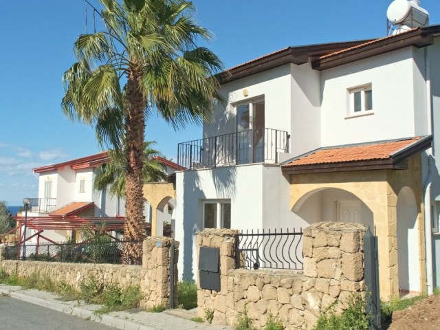 Detached villas with mountain and sea view in the most decent site of Karşıyaka.