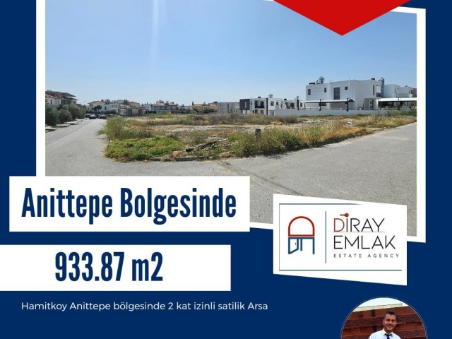 Plot for sale on two corners in Anıttepe area of Hamitköy