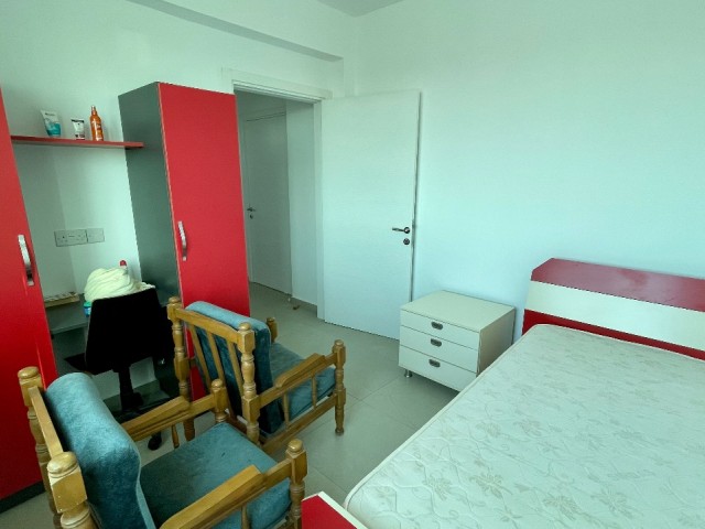 2 + 1 APARTMENT FOR RENT ON THE SCHOOL ROAD OF THE EUROPEN UNİVERSİTY OF LEFKE