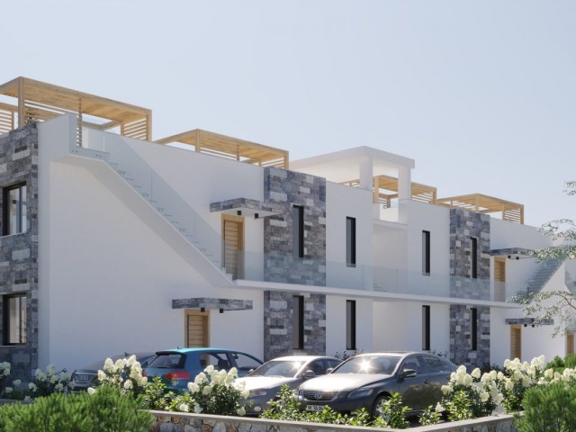 PENTHOUSE ZUM VERKAUF VON LUXURIÖSEM PROJEKT IN KYRENIA ESENTEPE