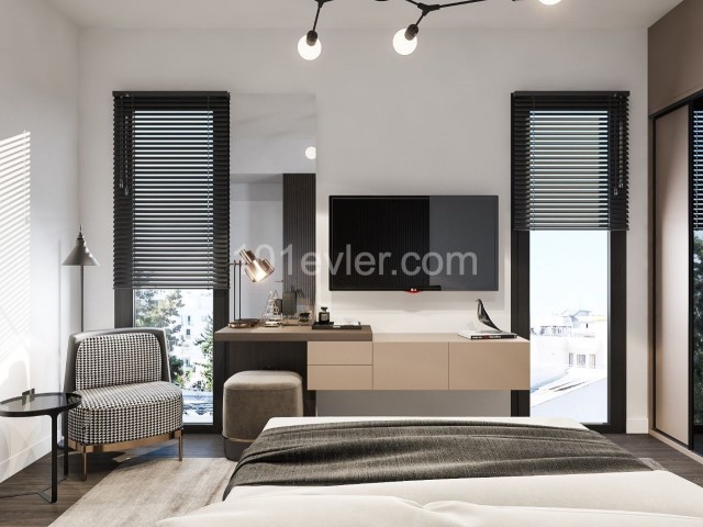 2+1 FLATS FOR SALE IN LUXURIOUS RESIDENCE IN KYRENIA CENTER