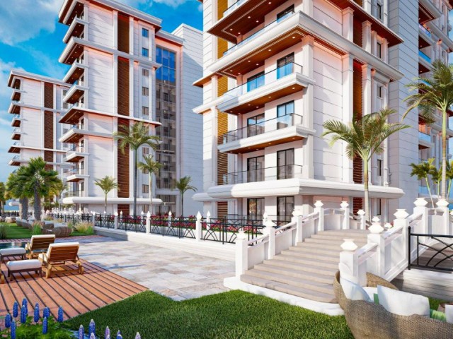 2+1 SUITABLE FLATS FOR SALE IN İSKELE AREA