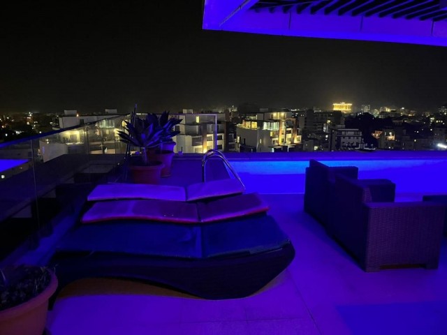 GİRNE MERKEZDE GÜNLÜK KİRALIK PENTHOUSE PARTY EVİ