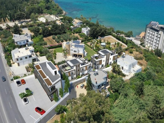 3+1 TWIN VILLAS FOR SALE FROM THE PROJECT STAGE IN GUINEA ALSANCAK REGION