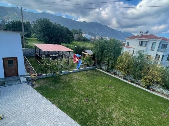 5+2 DETACHED VILLA WITH SEA VIEW FOR RENT IN GİRNE ALSANCAK