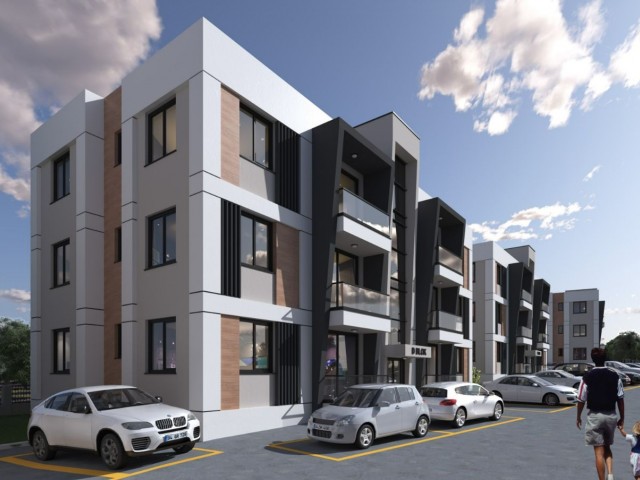 1+1 FLATS FOR SALE IN KYRENIA LAPTA FROM NEW PROJECT PHASE