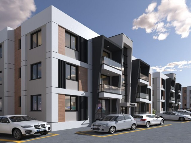 1+1 FLATS FOR SALE IN KYRENIA LAPTA FROM NEW PROJECT PHASE