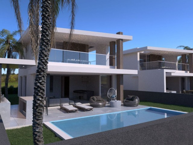 LUXURIOUS VILLAS FOR SALE IN KYRENIA ESENTEPE FROM PROJECT PHASE