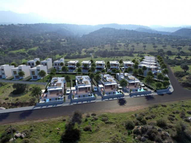 LUXURIOUS VILLAS FOR SALE IN KYRENIA ESENTEPE FROM PROJECT PHASE