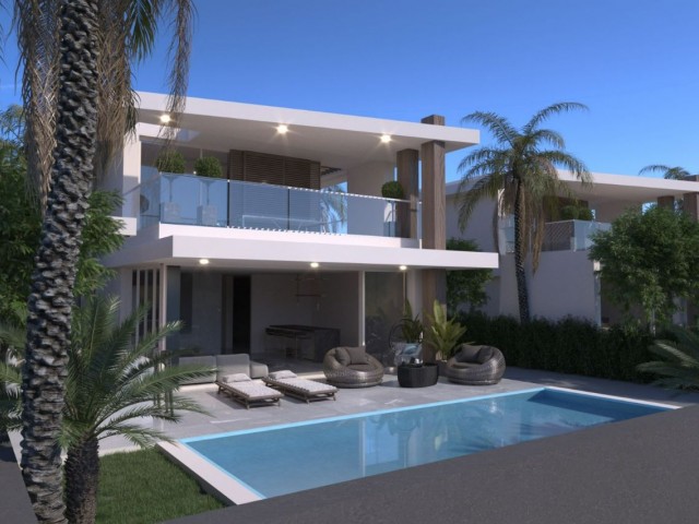 LUXURIOUS VILLAS FOR SALE IN KYRENIA ESENTEPE FROM PROJECT PHASE