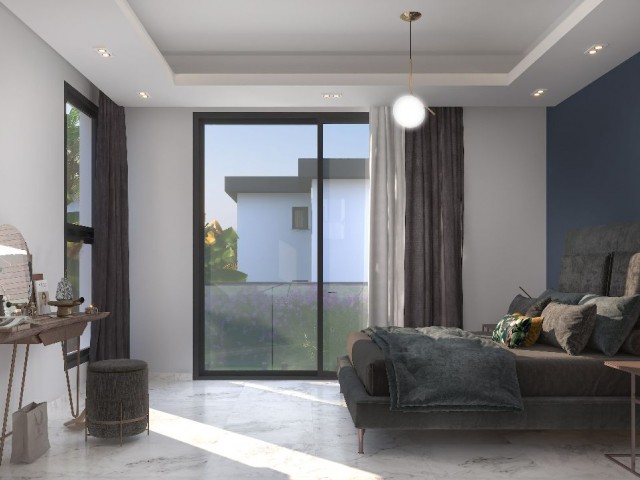 LUXURY VILLAS FOR SALE FROM PROJECT STAGE IN OLIVE GİRNE