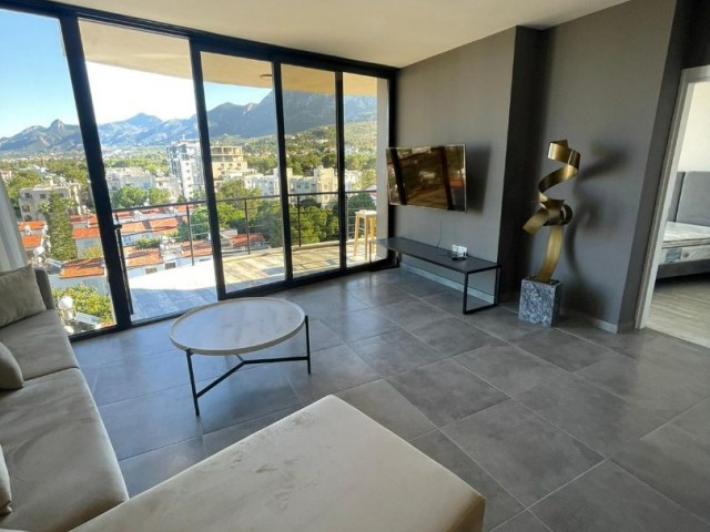 2+1 FULLY FURNISHED FLAT FOR SALE IN A LUXURIOUS COMPLEX IN KYRENIA CENTER