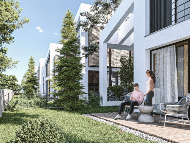 3+1 VILLA ZUM VERKAUF ZU EINEM GELEGENHEITSPREIS AUS DER PROJEKTPHASE IN GİRNE KARŞIYAKADA