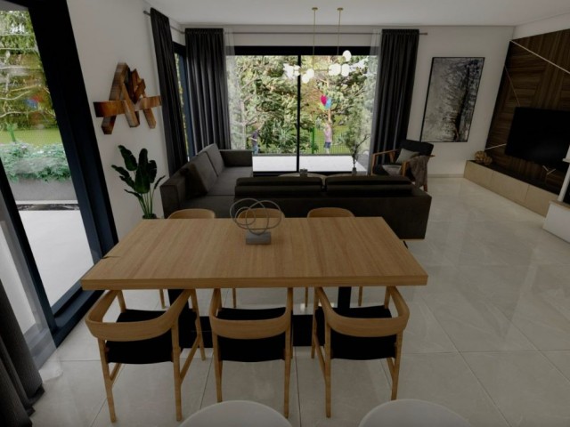 LEFKOŞA GÖNYELI 3+1 OPPORTUNITY VILLA FOR SALE FROM PROJECT PHASE