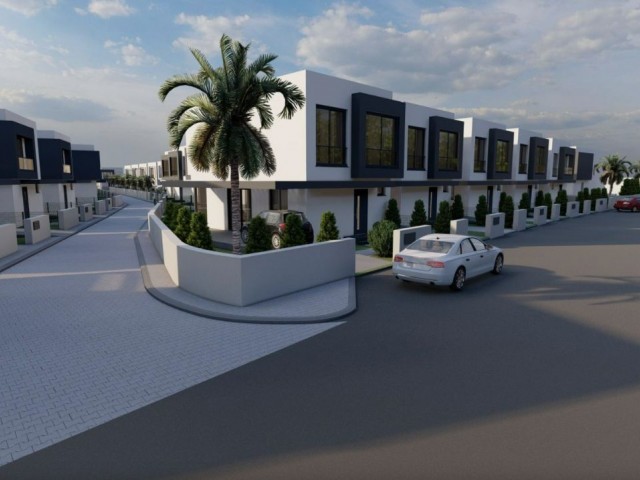 LEFKOŞA GÖNYELI 3+1 OPPORTUNITY VILLA FOR SALE FROM PROJECT PHASE