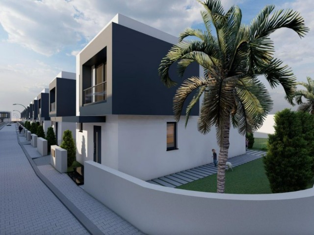 LEFKOŞA GÖNYELI 3+1 OPPORTUNITY VILLA FOR SALE FROM PROJECT PHASE