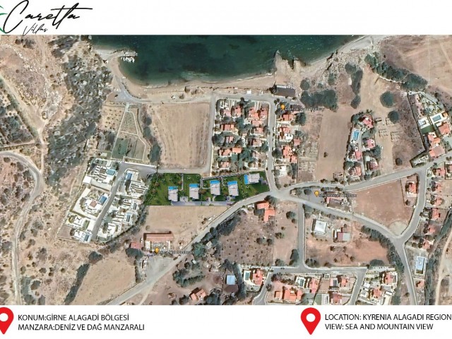 SEA VIEW VILLA FOR SALE IN KYRENIA ALAGADI REGION