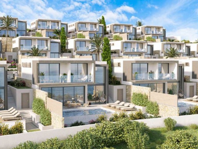 ULTRA LUXURY VILLAS FOR SALE IN LEFKE CENGİZKÖY FROM PROJECT PHASE