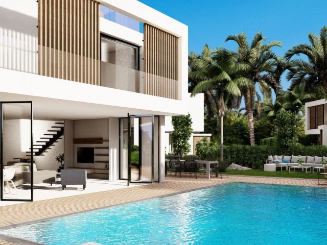 4+1 LUXURIOUS VILLAS WITH PRIVATE POOL IN KYRENIA EDREMIT REGION