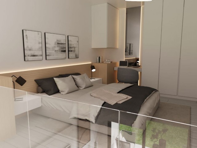 LUXURIOUS FLATS FOR SALE IN İSKELE LONG BEACH AREA FROM PROJECT PHASE