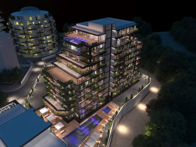 LUXURIOUS FLATS FOR SALE IN KYRENIA CENTER FROM AMAZING PROJECT