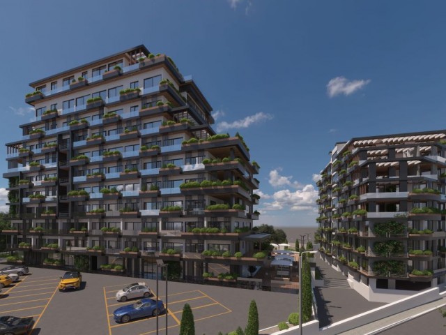 LUXURIOUS FLATS FOR SALE IN KYRENIA CENTER FROM AMAZING PROJECT