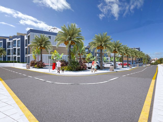 FLATS FOR SALE IN KYRENIA LAPTA FROM PROJECT PHASE