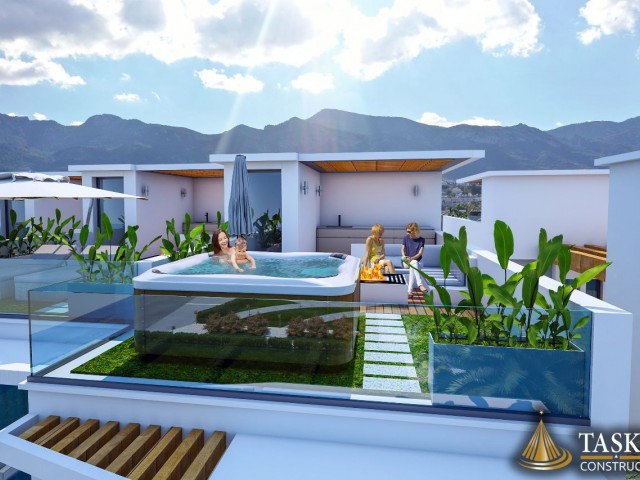 SEA VIEW VILLAS FOR SALE WITH PAYMENT PLAN IN ÇATALKOY, KYRENIA