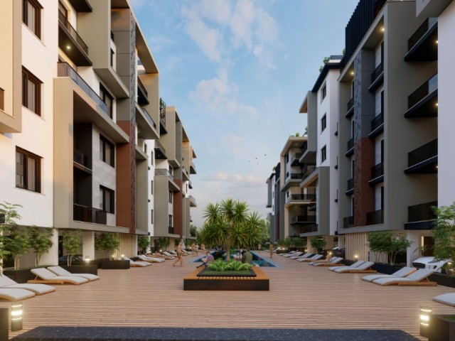 FLATS FOR SALE IN KYRENIA CENTER WITH PAYMENT PLAN FROM PROJECT STAGE