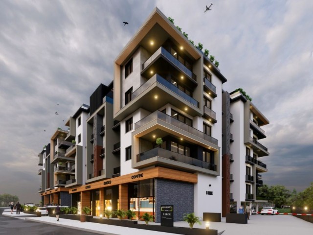 FLATS FOR SALE IN KYRENIA CENTER WITH PAYMENT PLAN FROM PROJECT STAGE