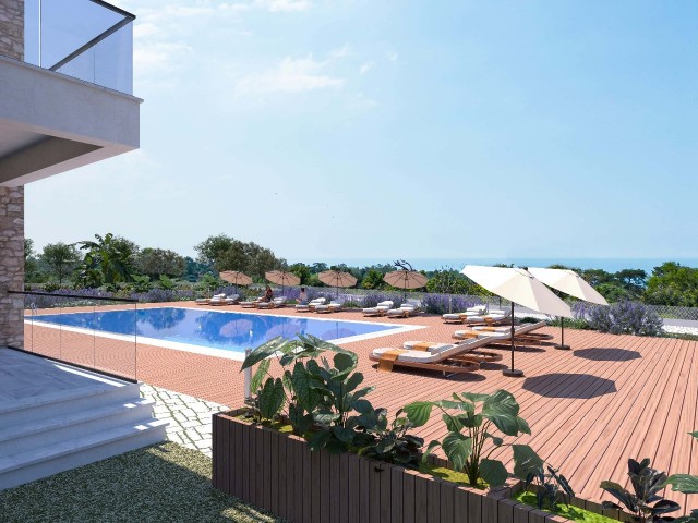 2+1 FLATS FOR SALE FROM THE PROJECT IN KYRENIA KARAGAC REGION