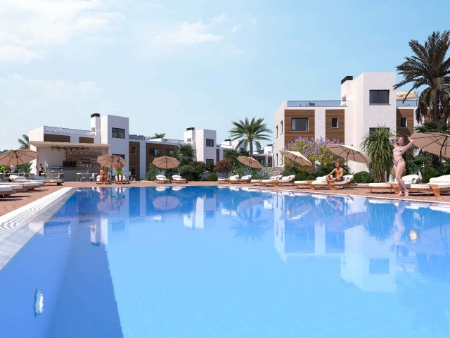 2+1 FLATS FOR SALE FROM THE PROJECT IN KYRENIA KARAGAC REGION