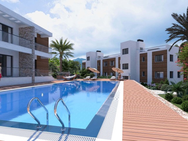 2+1 FLATS FOR SALE FROM THE PROJECT IN KYRENIA KARAGAC REGION