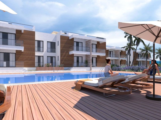 2+1 FLATS FOR SALE FROM THE PROJECT IN KYRENIA KARAGAC REGION