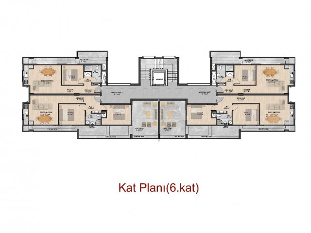 1+1-2+1 LUXURIÖSE WOHNUNGEN ZUM VERKAUF IM KYRENIA CENTER MIT ZAHLUNGSPLAN AB DER PROJEKTPHASE