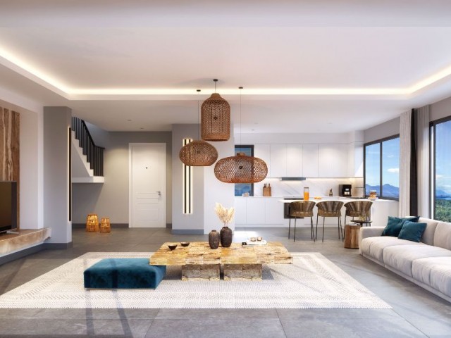 ULTRA LUXURIOUS VILLAS FOR SALE FROM A UNIQUE PROJECT IN KYRENIA ESENTEPE