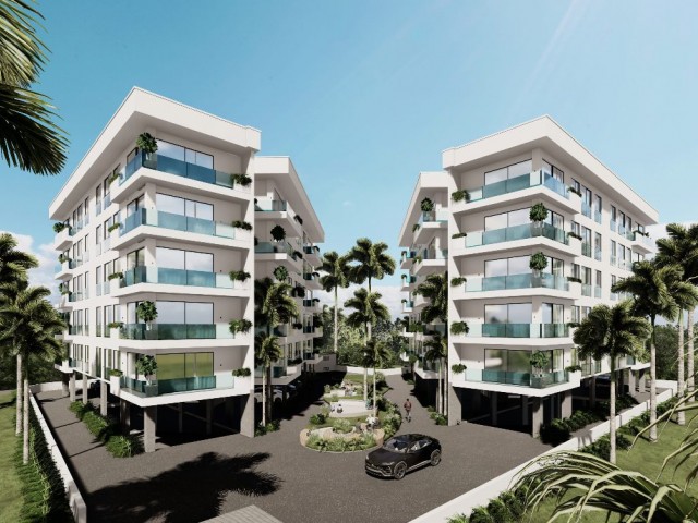 2+1-3+1 LUXURIOUS FLATS FOR SALE IN KYRENIA CENTER